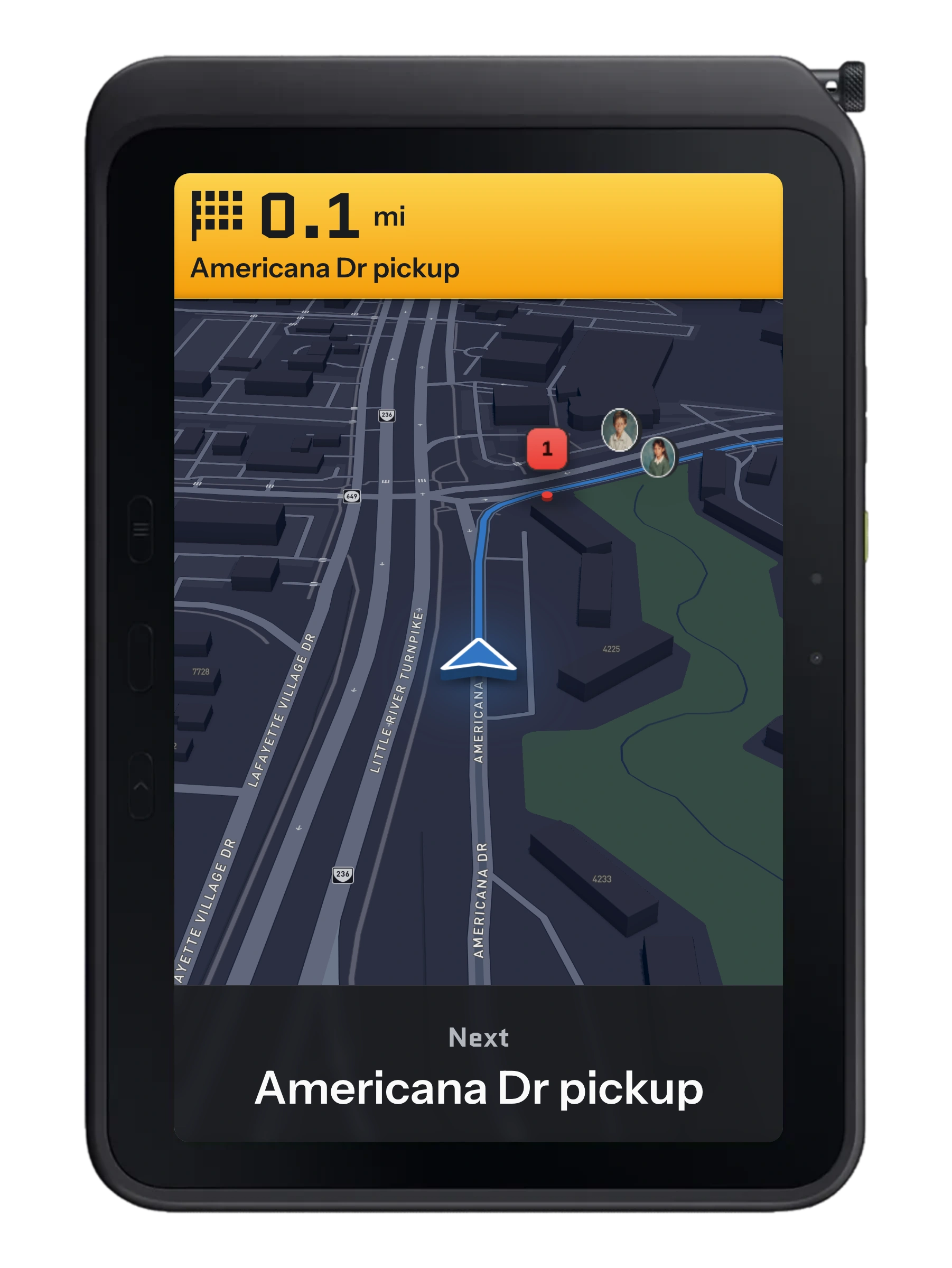 Driver Drive Mode opening screen